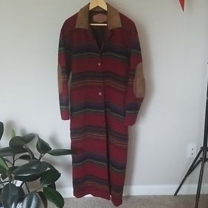 Vintage Woolrich wool duster coat size M
